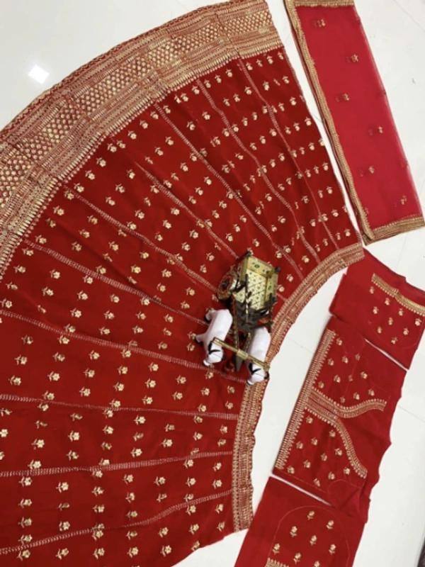 Heavy embroidery work Designer Lehenga